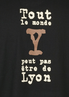 T-shirt lyonnais